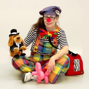 Clownine Kunst