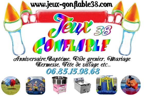 Jeux gonflable 38 