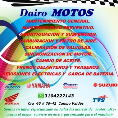 DAIRO MOTOS MEDELLIN