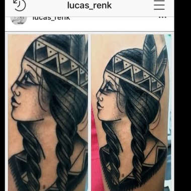 Planet ink tattoo Santos