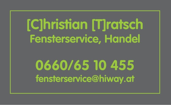 Christian Tratsch Fensterservice, Handel