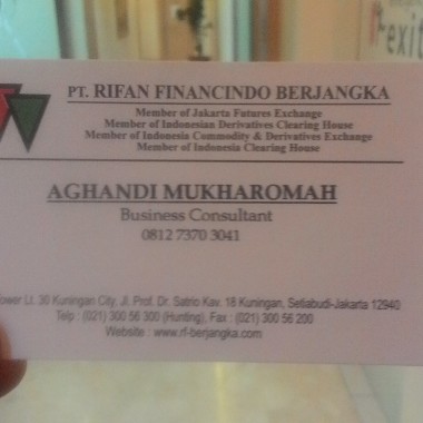 Pt rifan financindo