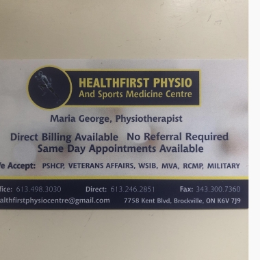 HealthFirst physio
