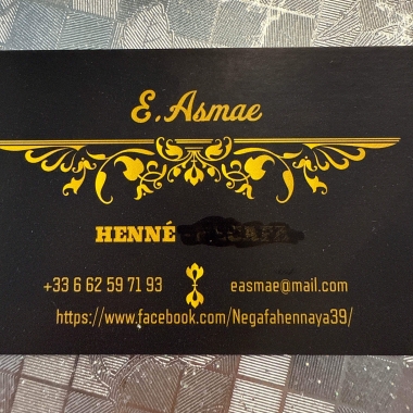 Tatouage au henné