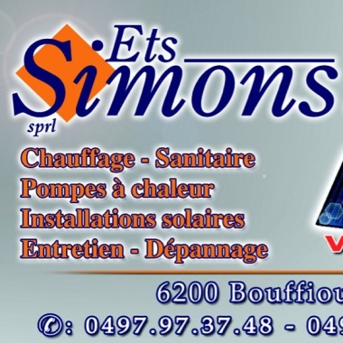 Chauffage - Sanitaire Simons SPRL