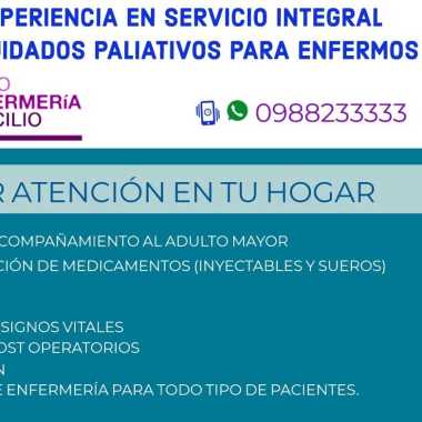 Enfermeria a domicilio