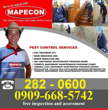 MAPECON PHIL'S INC  (Pest Control Davao Branch)