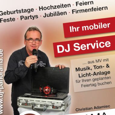 DJ Panorama Mobile Diskothek Musik Moderation