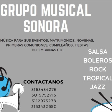 Grupo musical sonora