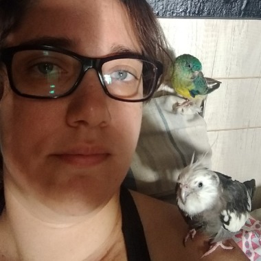 Aline passeio com animais