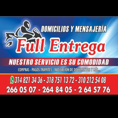 Domicilios full entrega