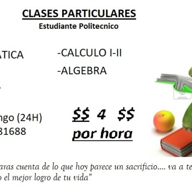 CLASES PARTICULARES