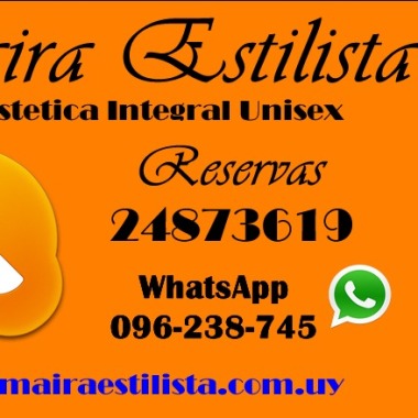 MAIRA ESTILISTA (ESTÉTICA INTEGRAL UNISEX)