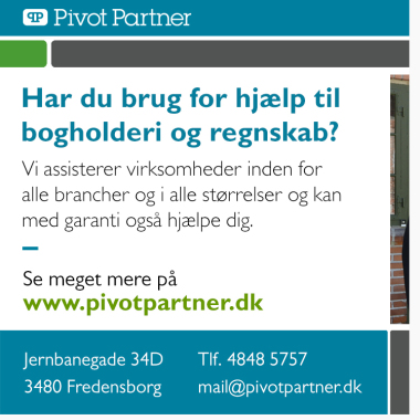 Pivot Partner ApS Bogholderi og Regnskab