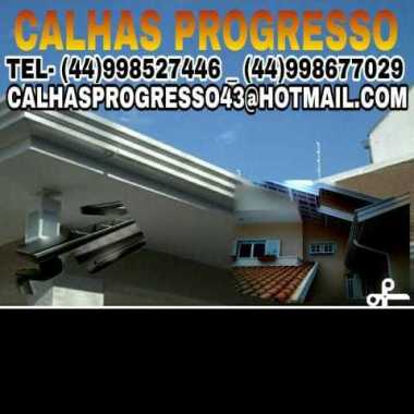 Calhas progresso