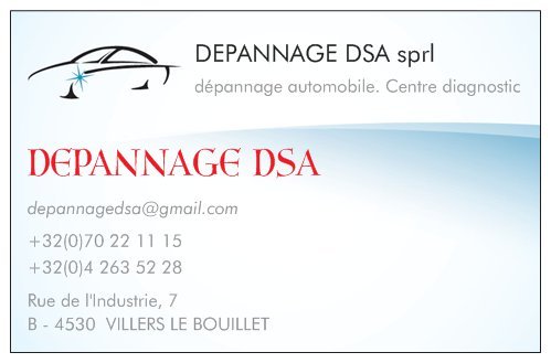 Depannage DSA