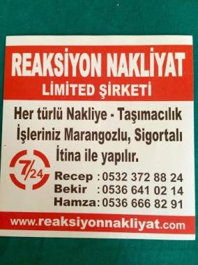 Reaksiyon Nakliyat 