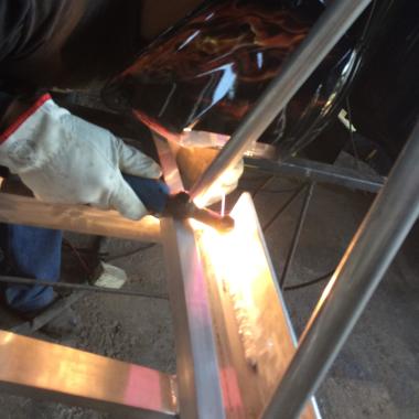 Rhino Pro, Estructuras y soldaduras TIG, MIG