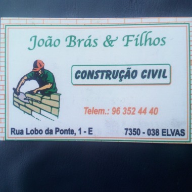 João Brás empreiteiro de  construção civil