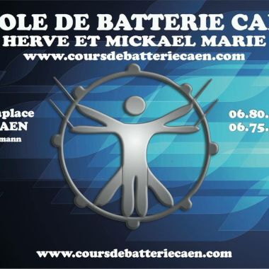 Cours,Ecole de batterie Caen Herve Marie