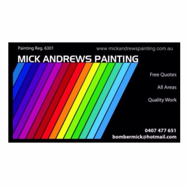 Mick Andrews Painting