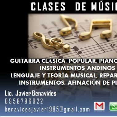 SERVICIOS MUSICALES Y CLASES