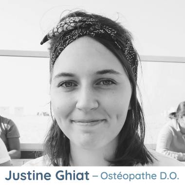 Ostéopathe D.O. Justine Ghiat