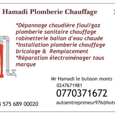 HAMADI PLOMBIER