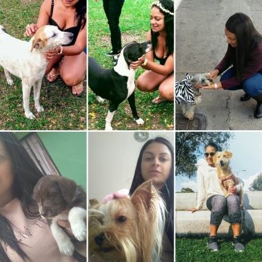 Cuidadora y paseadora de perritos
