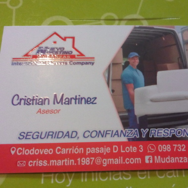 Mudanzas NUEVO DESTINO