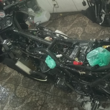 Moto grau Oficina móvel