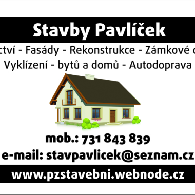 Stavby Pavlíček