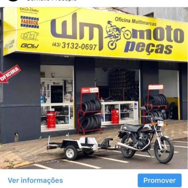 WM MOTO PEÇAS