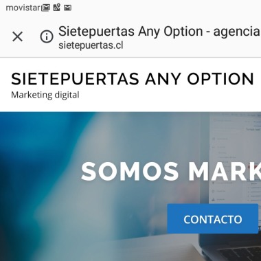 Sietepuertas Any Option  SpA