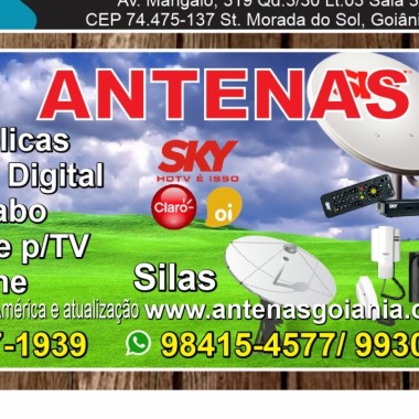 Instalador de antenas em anapolis
