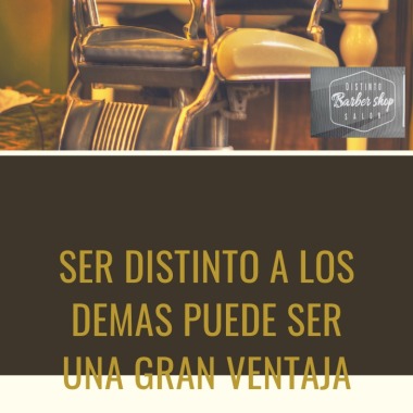 Distinto barber shop, salón