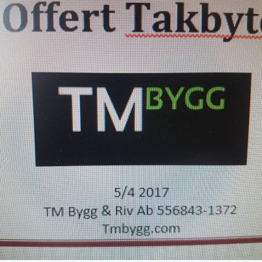 TM Bygg & Riv AB