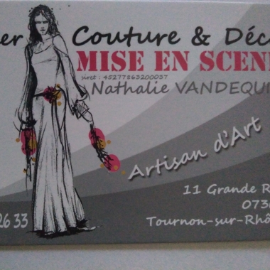 Mise en scène atelier de couture