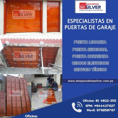 PUERTAS LEVADIZAS SECCIONAL ESPECIALISTAS SILVER