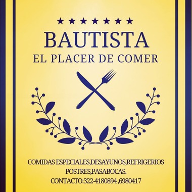 BAUTISTA El placer de comer