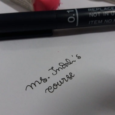 Ms. Indah's Course