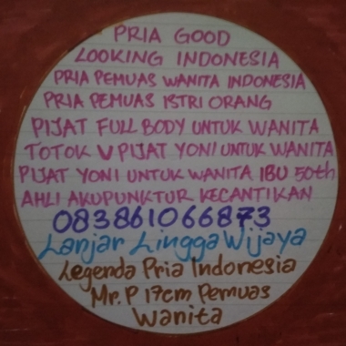 Totok Kecantikan PIJAT SURABAYA Pijat Tantra Surabaya PRIA TOP INDONESIA LANJAR LINGGA WIJAYA PRIA TERKENAL ASIA Pucang Anom 6 surabaya