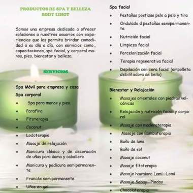 Spa-naill body light