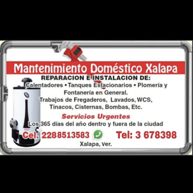 Mantenimiento Domestico De Xalapa 2288513583