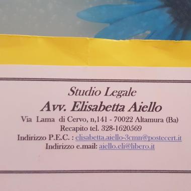 Studio legale Avv.Elisabetta Aiello