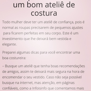 Ateliê  de costura Debora Alexandra