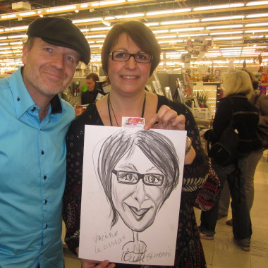 Robert CHAUSSE caricaturiste évènementiel