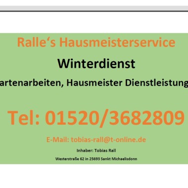 Ralle`s Hausmeisterservice