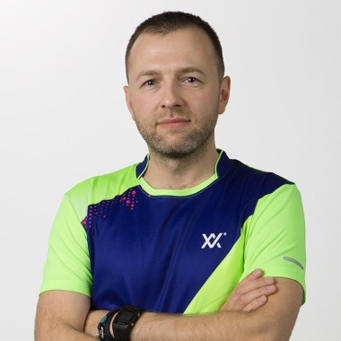 Trener Badmintona Jarek Suwała