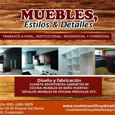 Muebles, Estilos & Detalles